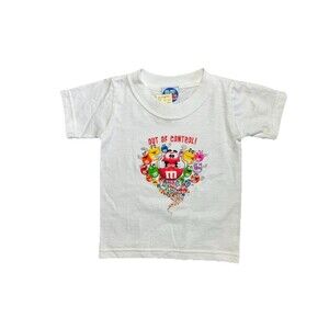 NWT Vintage M&M s Minis  Out of Control  Toddler T-Shirt 2T Made in USA